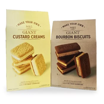 M&S Giant Custard Creams, Make Your Own Ice Cream Sandwiches, 480g(2boxes)