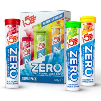 HIGH5 | ZERO Triple Pack | Hydration Electrolyte Tablets | 0 Calories & Sugar Free | 60 Tablets (20x, Pack of 3)